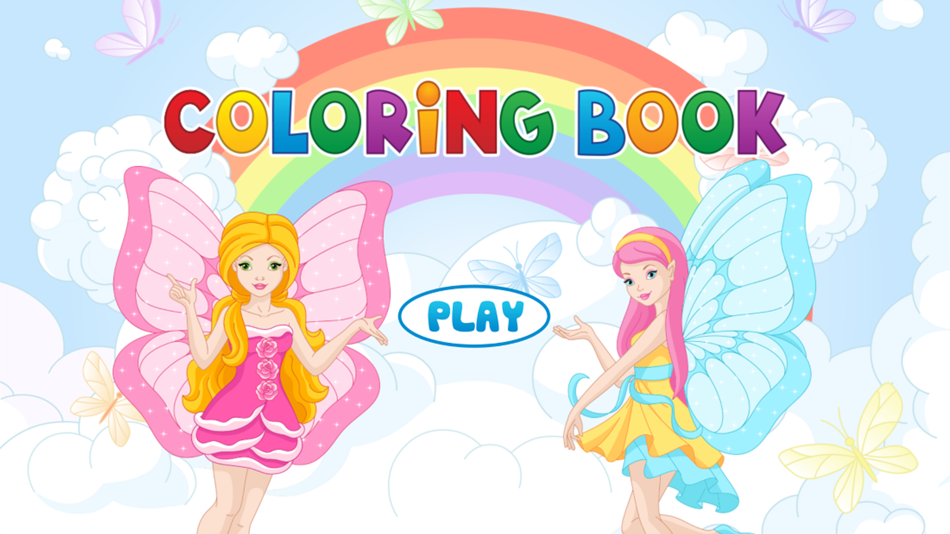 Fairy Coloring Book - Painting Game for Kids - 1.3 - (iOS)
