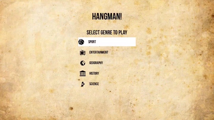 Highscore Hangman screenshot 1