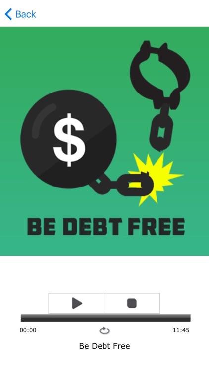 Be Debt Free App