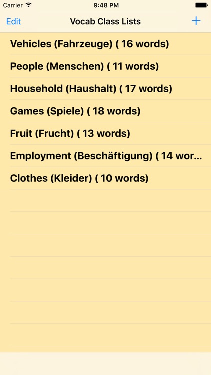 VocabClass: Learn my own Vocab