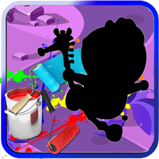 Paint For Kids Games Dorae mon Edition iOS App