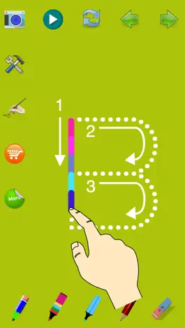 Game screenshot Trace Letters Wizard, Capital hack