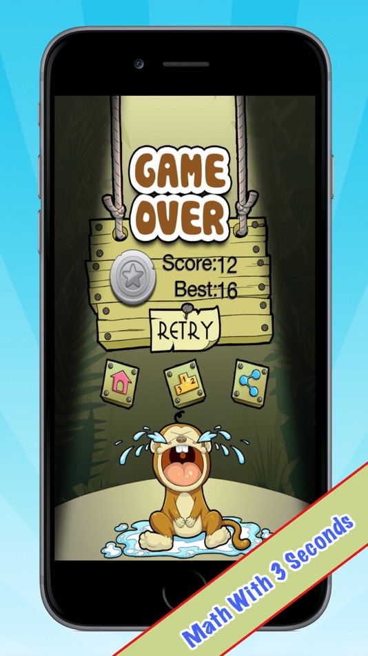 #4. Math 2s - Math with 2 seconds (iOS) By: TIEN BAO NGUYEN