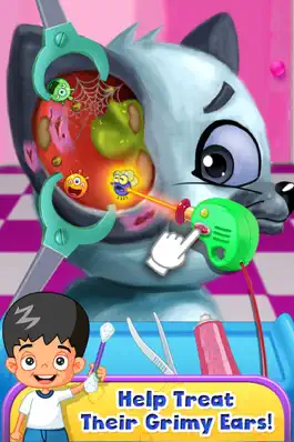 Game screenshot My Baby Pet Vet Doctor 2 - Cute Animals Kids Games mod apk