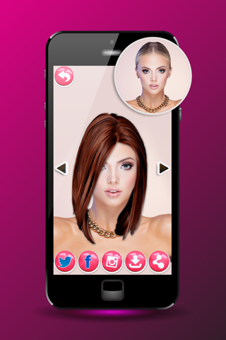 Hair-Style Changer – Fashion Makeover with Trendy Women Hair-Cut.s screenshot 4