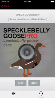 specklebelly goose calls - electronic caller iphone screenshot 2