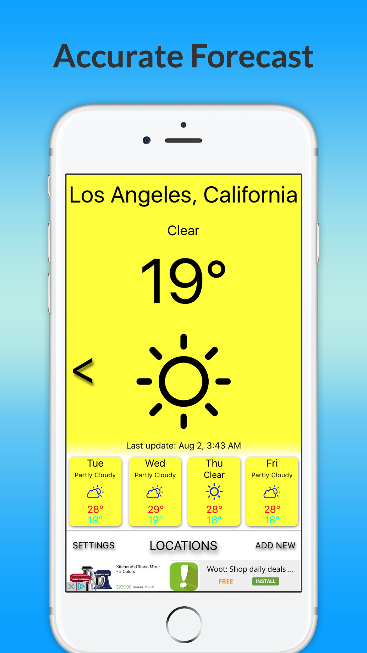 Instant Local  Forecast- 4 days screenshot 5