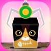 Kitty Cat Block Tower Build Game