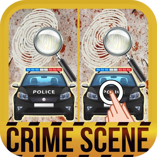 Crime Scene Spot The Difference:Search & Find Icon