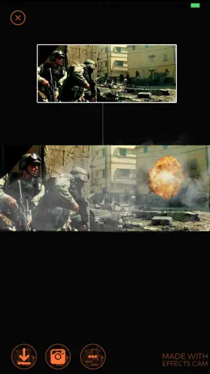 Captura de pantalla de Effects Cam - Visual Effects en iPhone 3