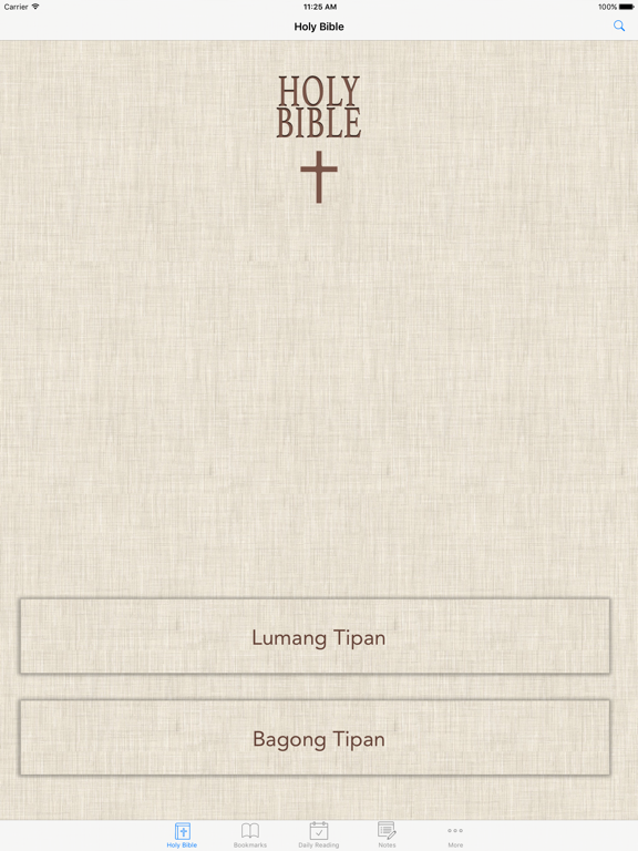 Screenshot #4 pour Tagalog Bible (Ang Biblia): Easy to use Bible App in Flipino for daily offline Bible book reading