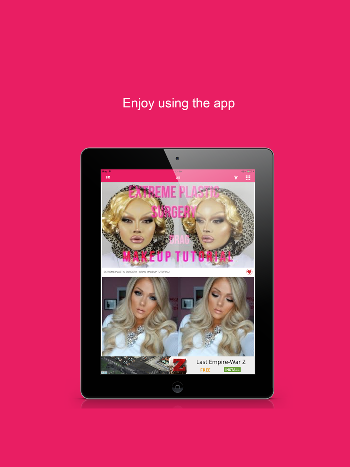 Face beauty makeup tutorial Women skin care video