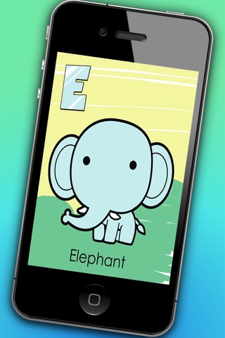 Color and Paint Zoo alphabet - English ABC Learning game for kids Premium screenshot 2