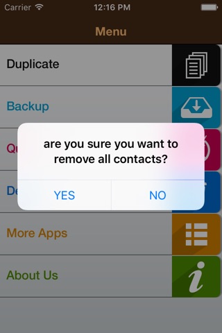 My Contact Backup Pro: Smart address book fox manager with groups, backup & duplicate cleanup now for Sharing screenshot 4
