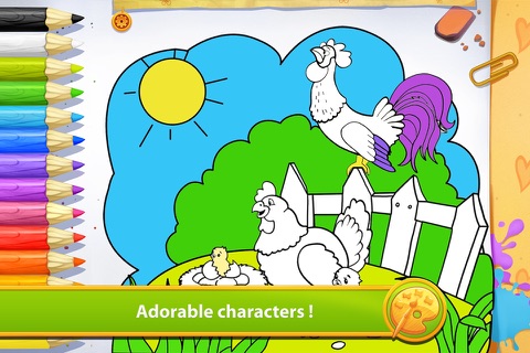 Farm Animals - Living Coloring Free screenshot 3