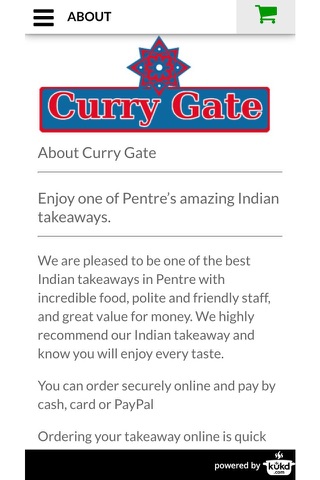 Curry Gate Indian Takeaway screenshot 4