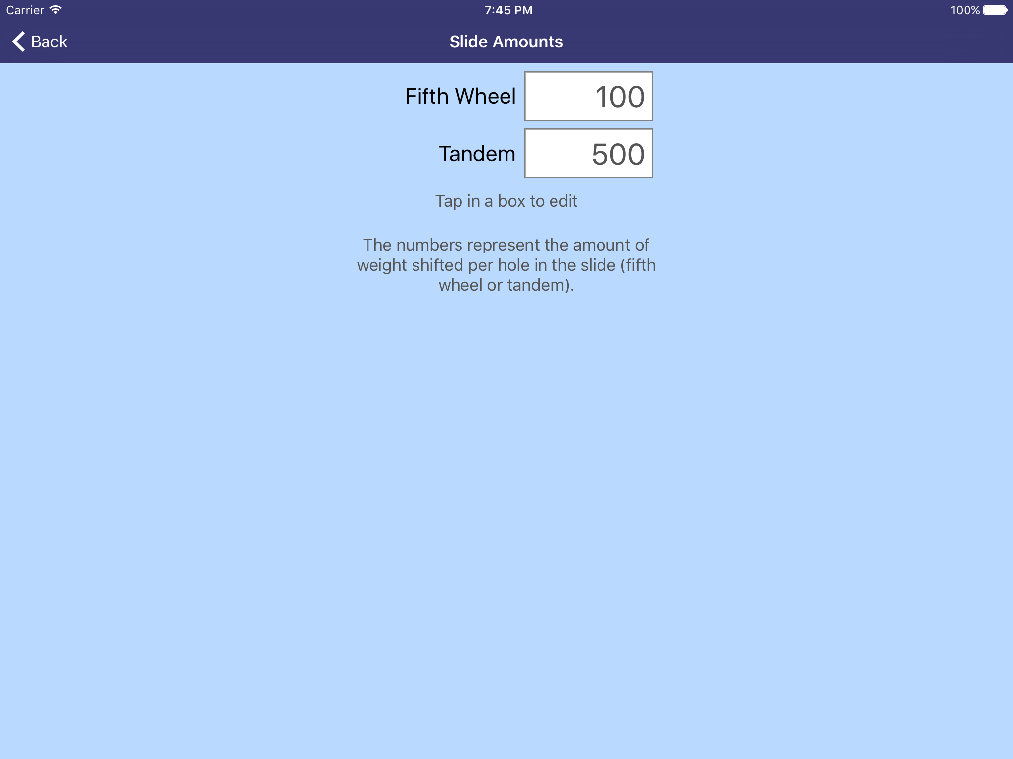 Truck Scale Calculator