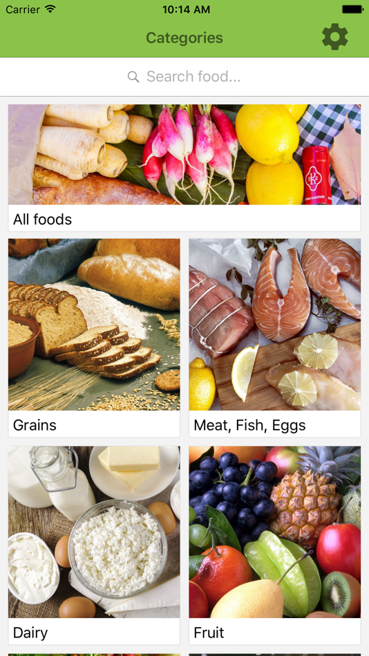 #1. Glyx - Glycemic Load and Index (iOS) Podle: Mattia Baldinger
