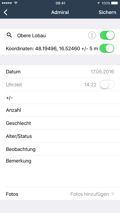 Naturbeobachten in Wien screenshot