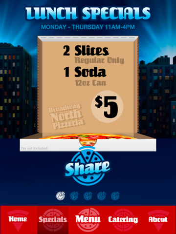 Screenshot #5 pour Broadway North Pizzeria