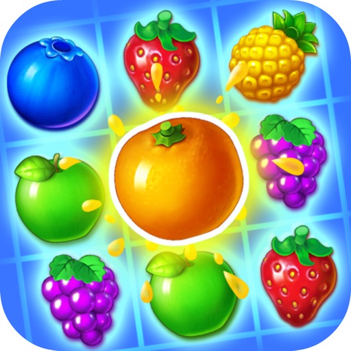 Juice Fruit Legend Link - Match 3 icon