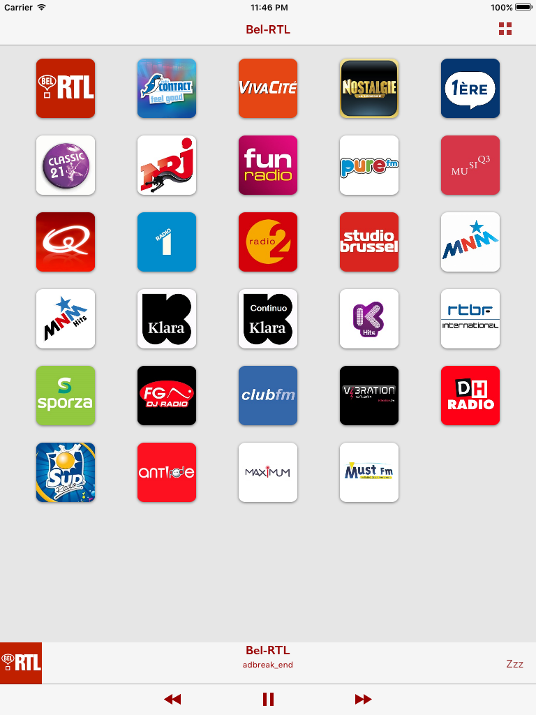Radio Belgique: Top Radios