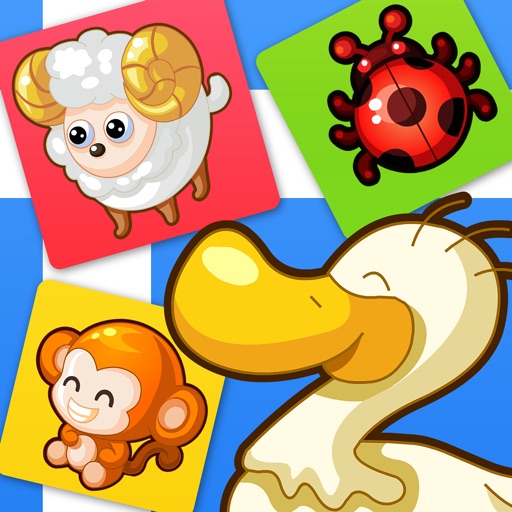 Cartoon Animal Puzzles - The Yellow Duck Early Learning Series Icon
