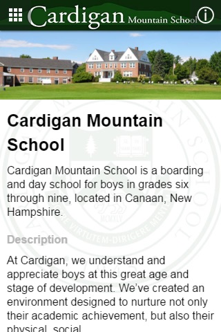 Cardigan Mountain School screenshot 2