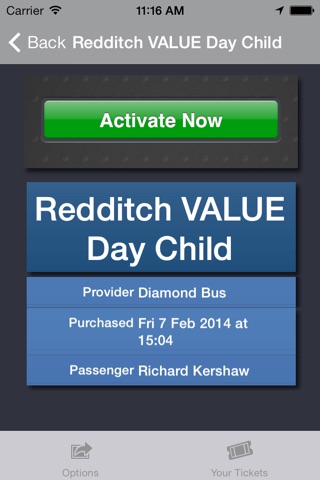 Diamond Bus M-Tickets screenshot 4