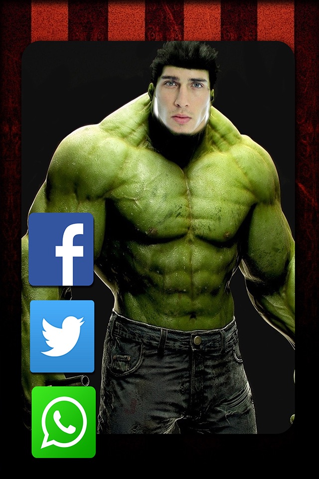 Superhero +  Make Yourself Super Hero By Placing Your Face On Super Heroes Body screenshot 3