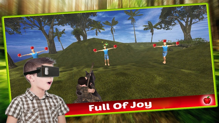 VR Apple Archer Shooting Free - archery action game 3d