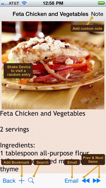 Ultra Low Fat Diet Recipe Plus+ screenshot-3