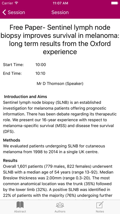 BAPRAS Summer Meeting 2016 screenshot-3