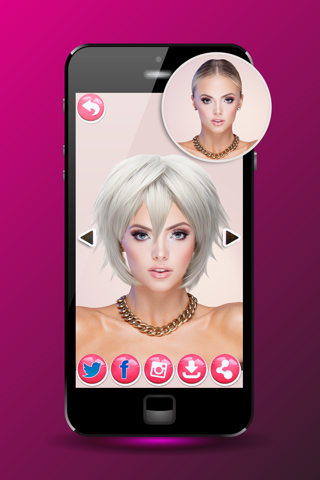 Hair-Style Changer – Fashion Makeover with Trendy Women Hair-Cut.s screenshot 3