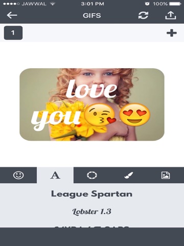 Screenshot #4 pour انشاء جي آي إف مع ملصقات