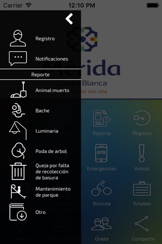 Mérida Móvil screenshot 2