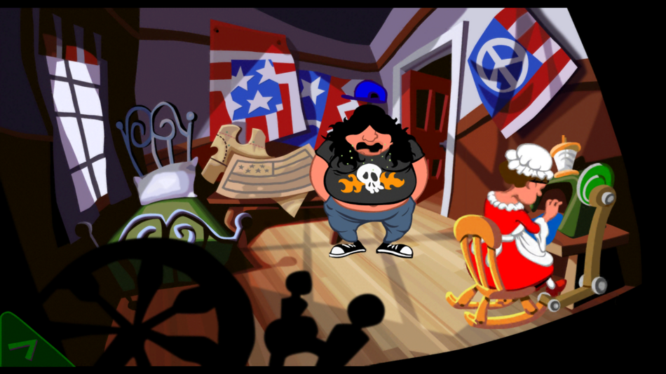 #2. Day of the Tentacle Remastered (iOS) 由: Double Fine Productions, Inc.