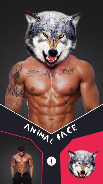 Animal Face Morph - Sticker Photo Editor to Blend Yr Skin with Wild Effects