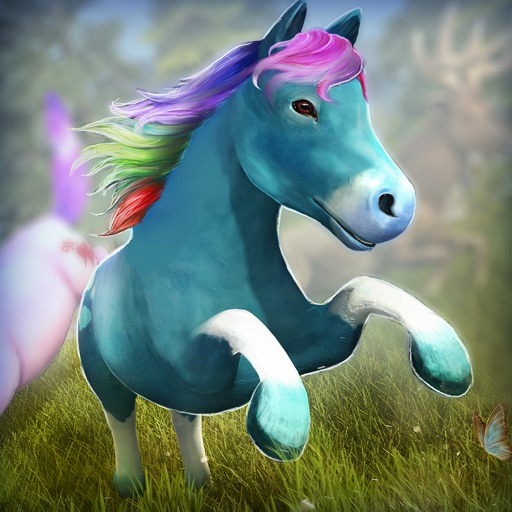 A Little Pony World Full of Magic Colors | Free Pony Game icon