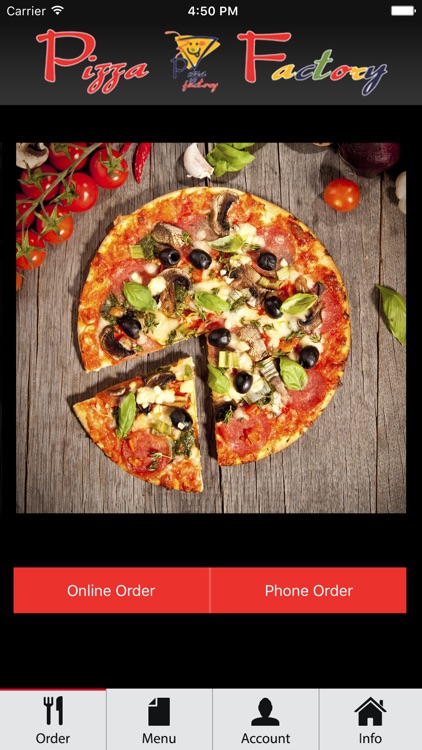 Pizza Factory Online