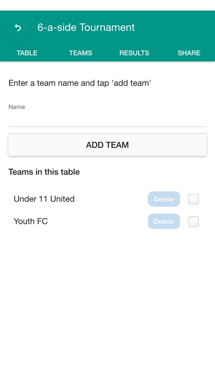 SportsTables League Manager