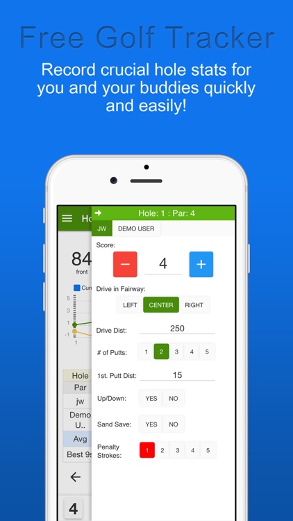 Free Golf Tracker screenshot-3