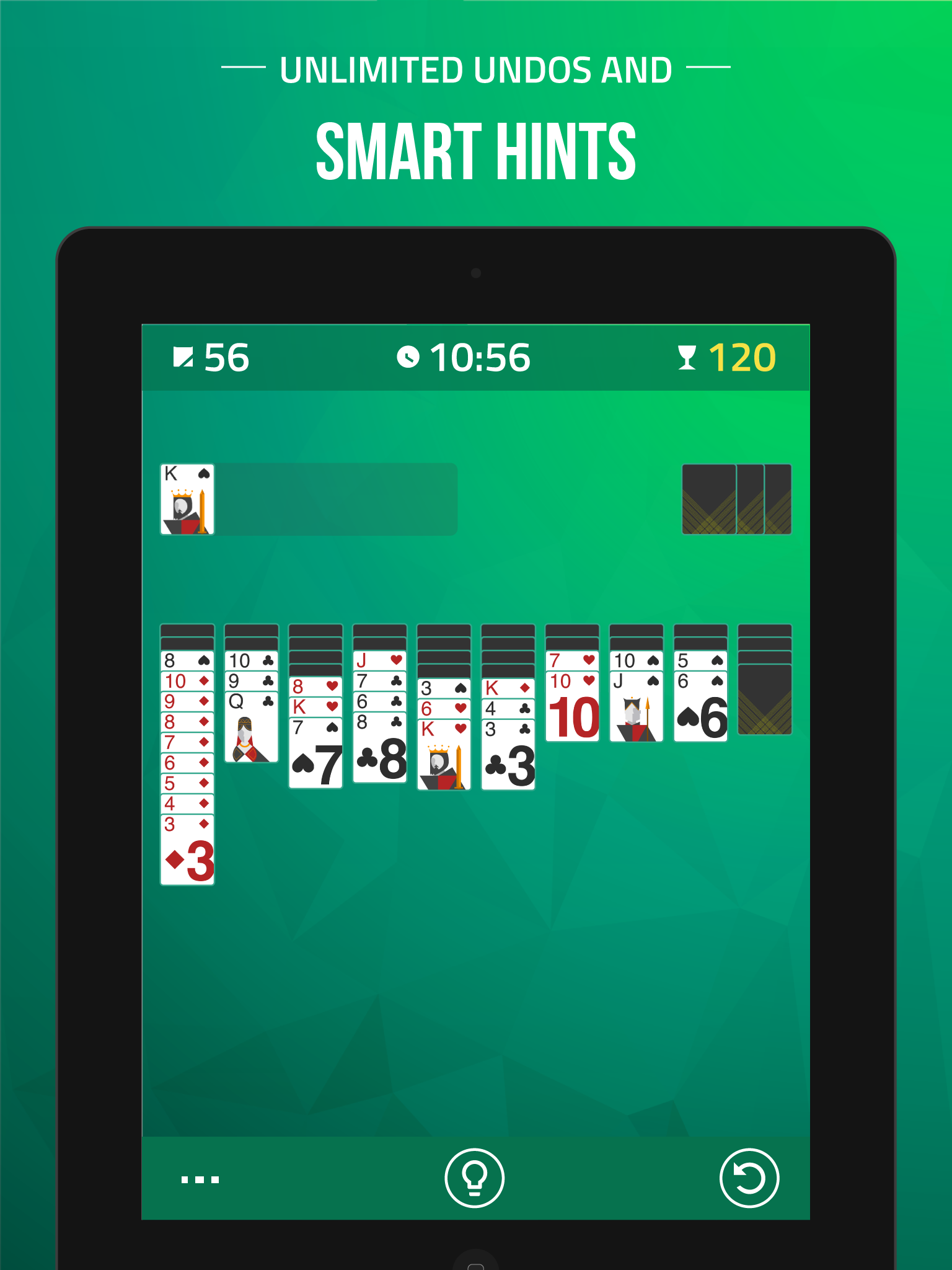Spider Solitaire Card Game.