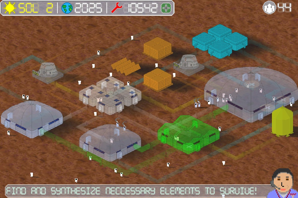 Mars Tycoon screenshot 2