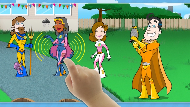 Cyclorama Superheroes