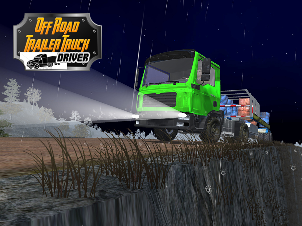 Off Road Trailer Truck Driver