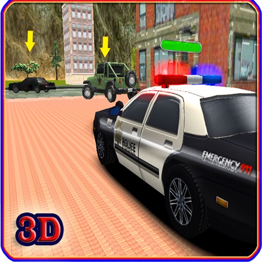 Police Car Crime Chase 2016 - Reckless Mafia Pursuit on Asphalt Racing with Real Police Driving Action with Lights and Sirens icon