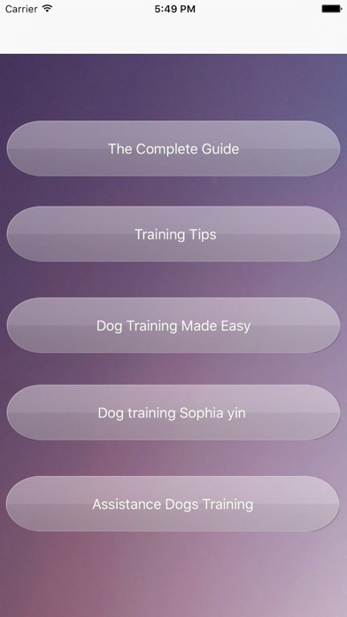 Screenshot #1 pour Dog Training (Free)
