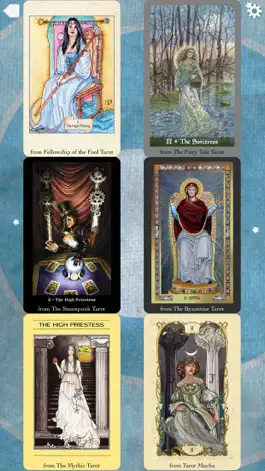 Game screenshot Tarot Sampler apk