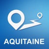 Aquitaine, France Offline GPS Navigation & Maps